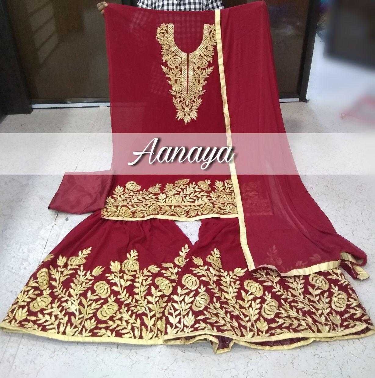Aanaya 75000 Series Designer Heavy Embroidery Suit Wholesale