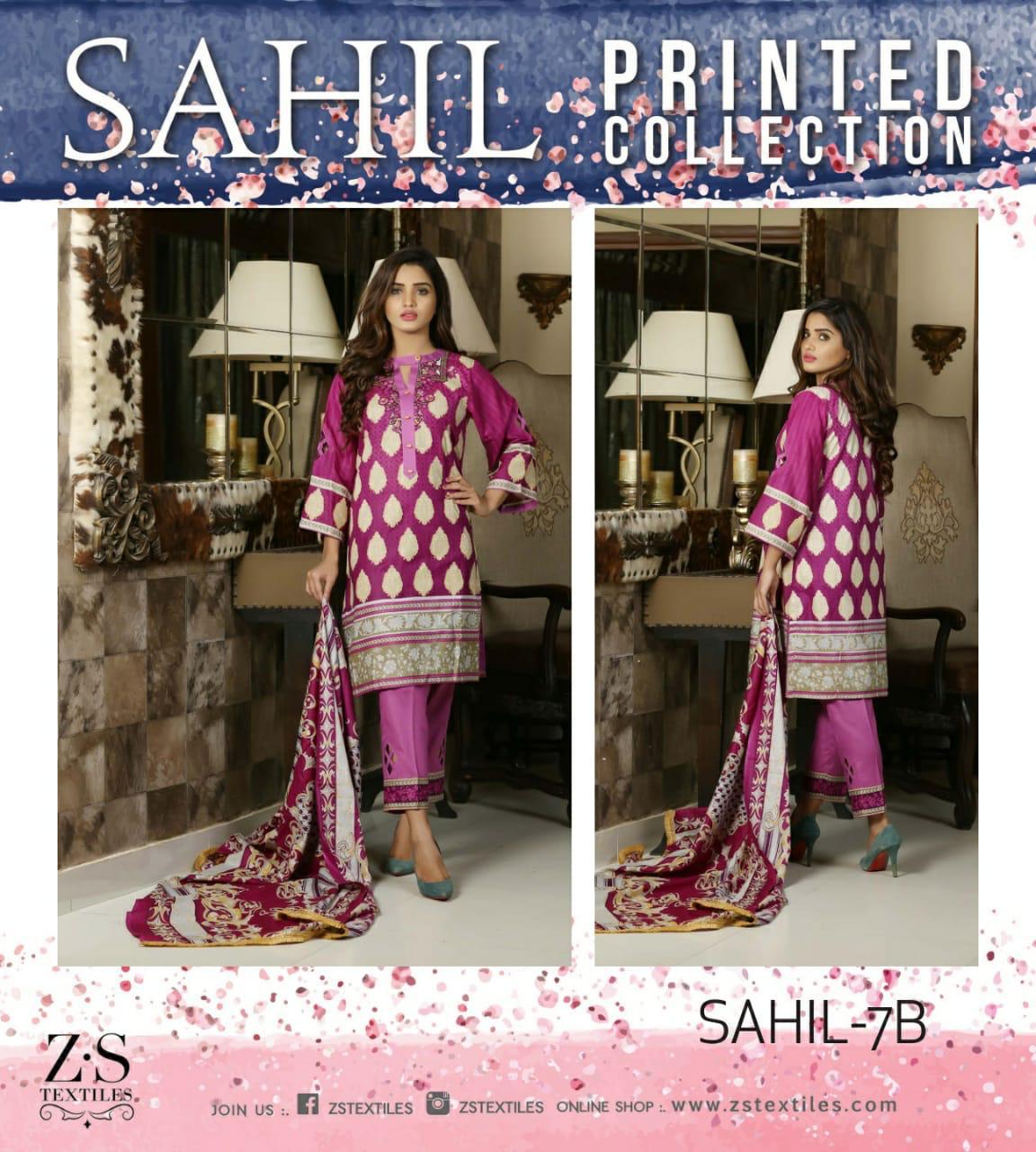 Zs Textile Sahil Vol1 Designer Partywear Suits Wholesale Lot