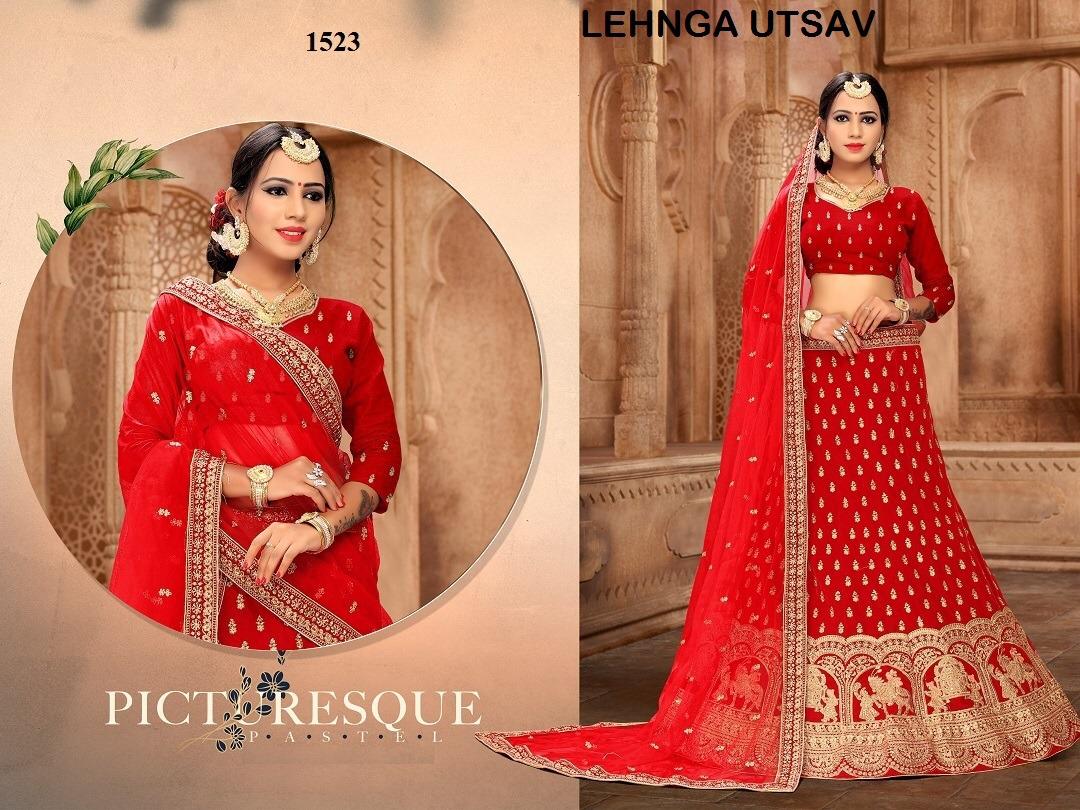 Lehanga Utsav Designer Wedding Wear Lehangas Wholesale