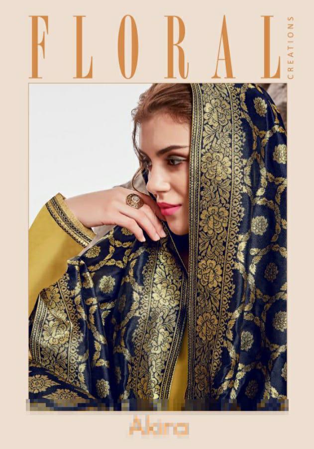 Jinaam Floral Akira  New Styles With Desinger Suits Wholsale
