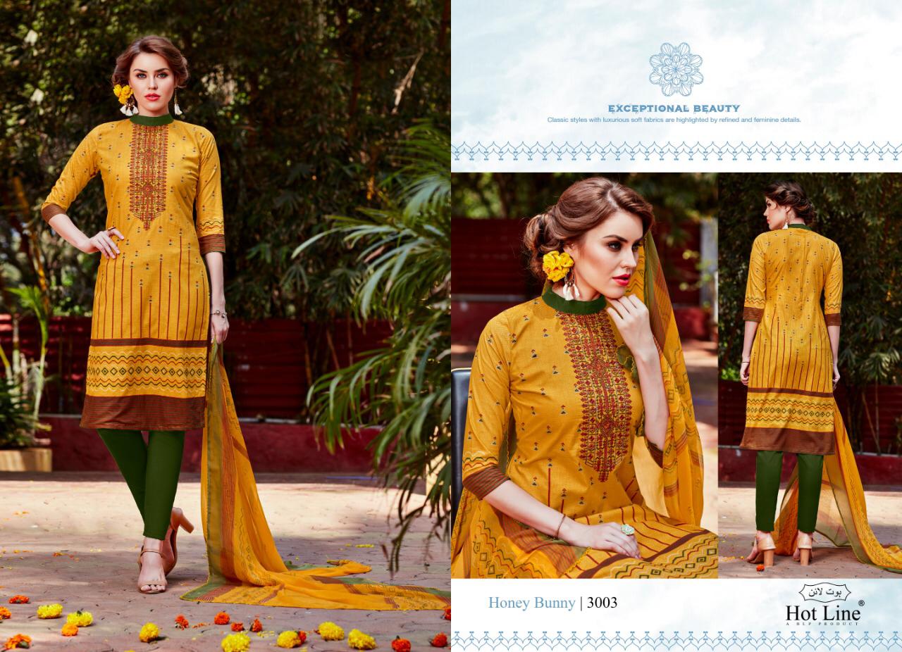 Hotline Honey Bunny Vol3  New Embroidery Work Suits Wholsale