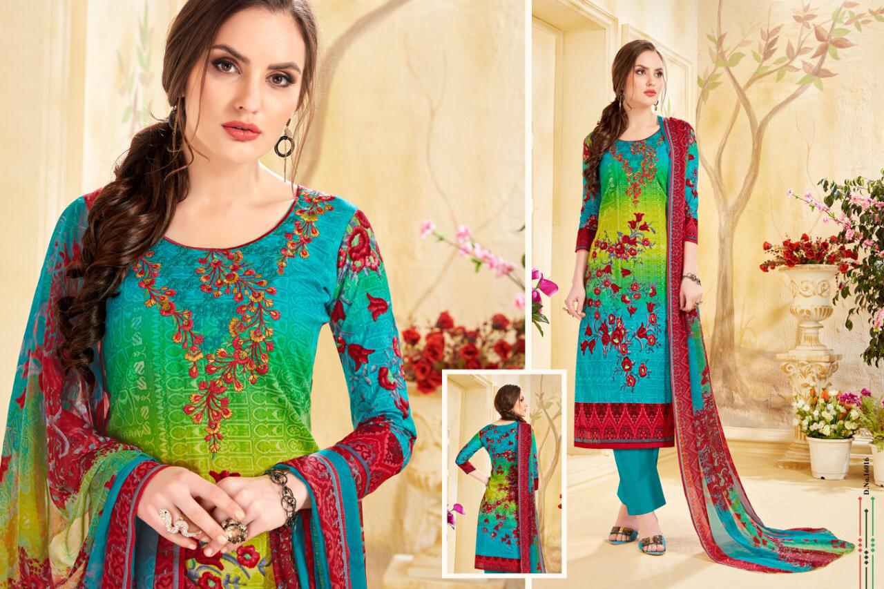 Levisha R Brand Zohra New Fancy Embroidery Suits Wholsale