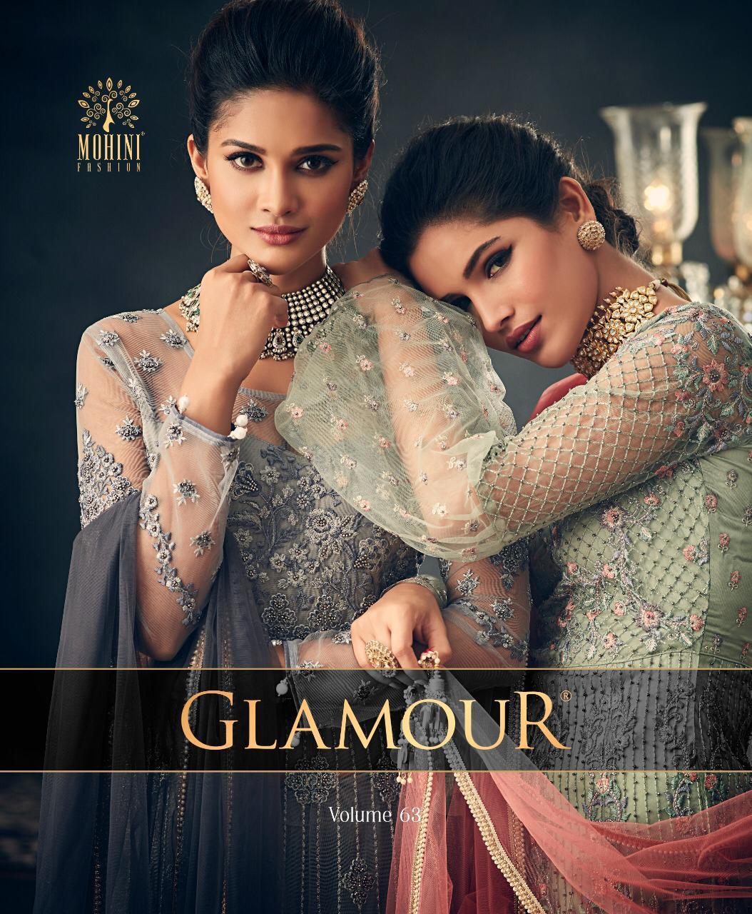Mohini Glamour Vol 66 Designer Eid Wedding Suits Wholesale