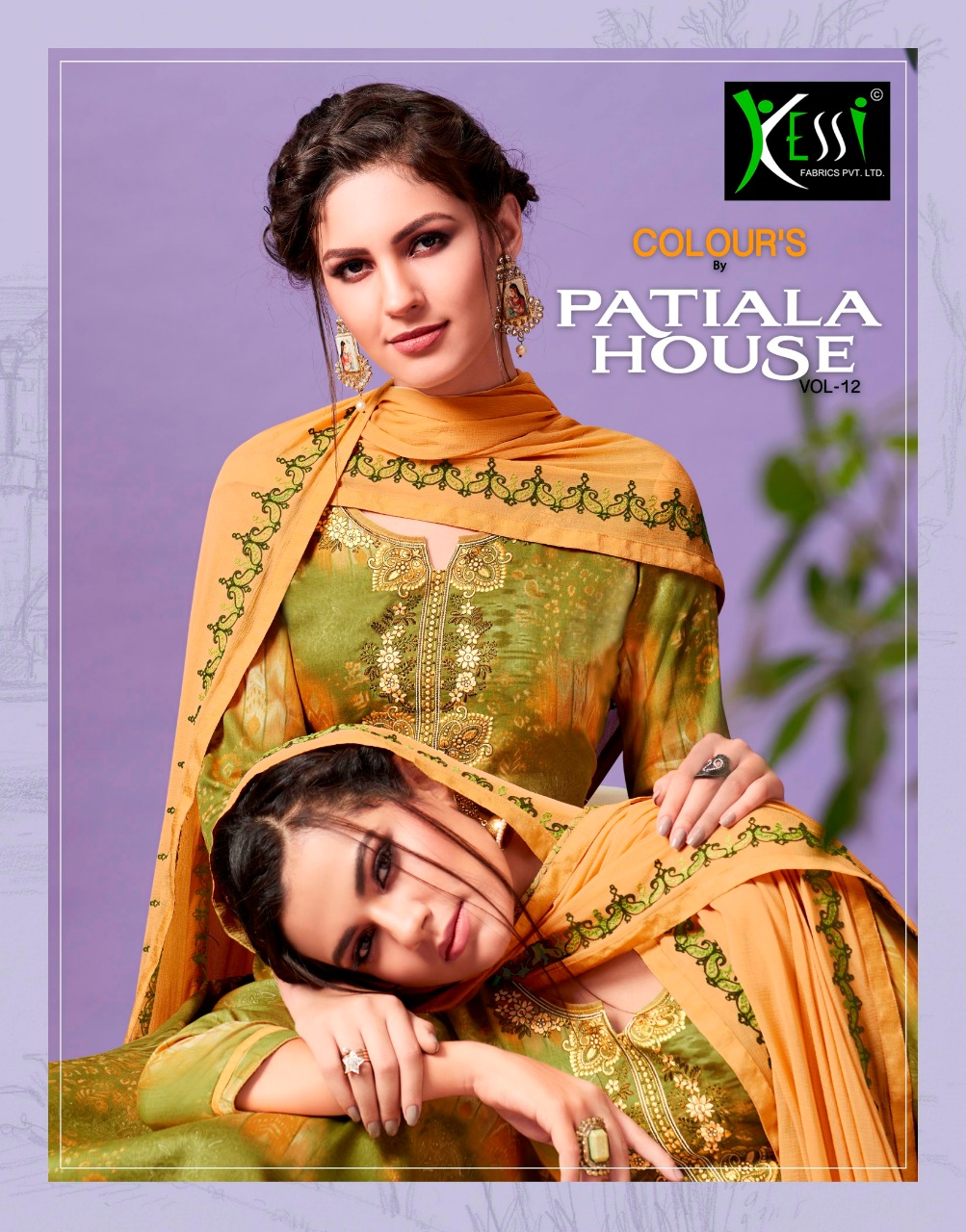 Kessi Colours Patiyala Vol 12 Designer Suits Wholesale