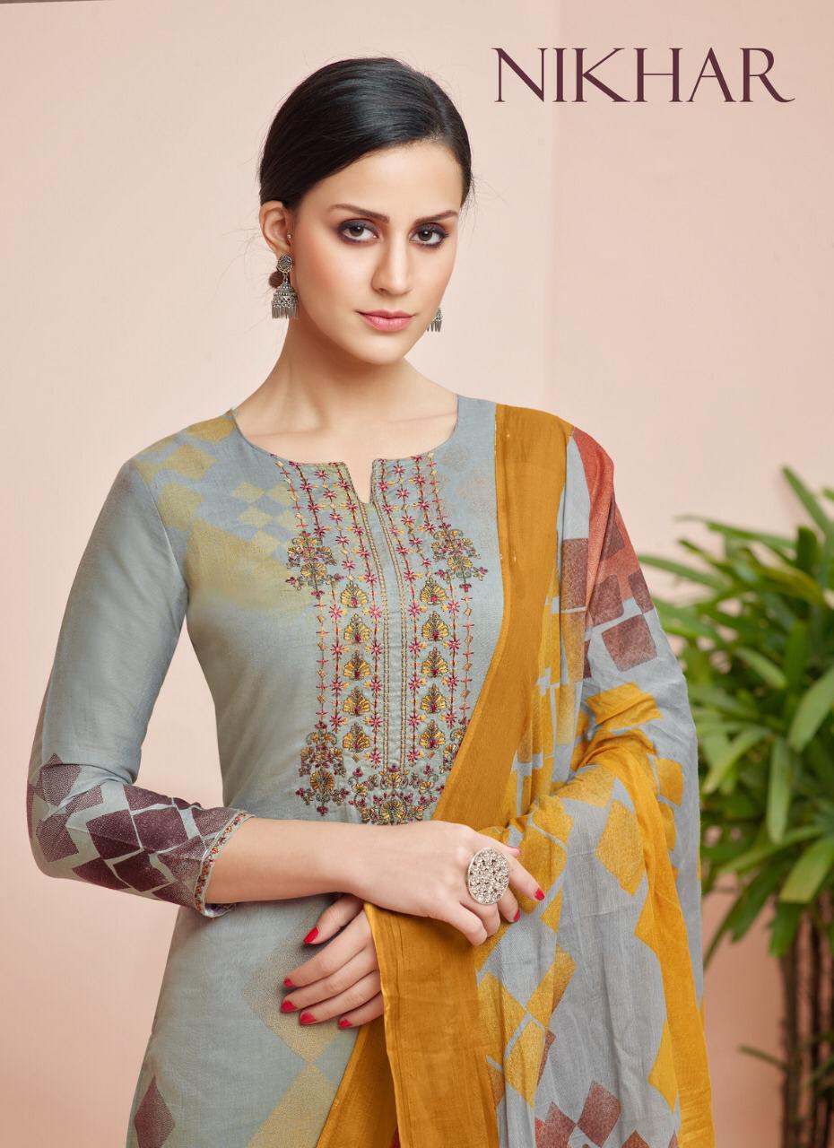Levisha Nikhar Designer Pure Cotton Suits Wholesale
