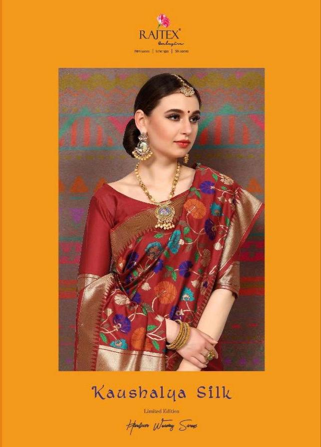 Raj Tex Kaushalya Silk Designer Banarsi Silk Sarees Wholesale