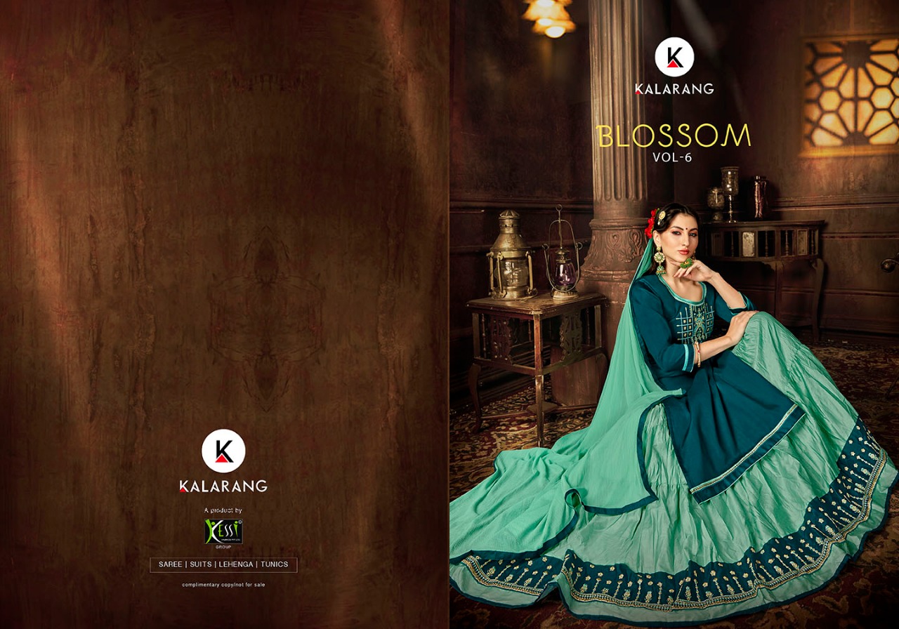 Kalarang Blossom Vol 6 Designer Jam Silk Cotton Suits Wholesale