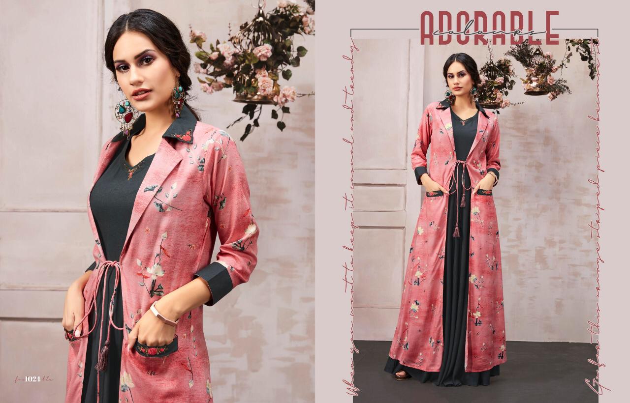 Kajree Anaya Designer Western Gown In Wholesale Rate