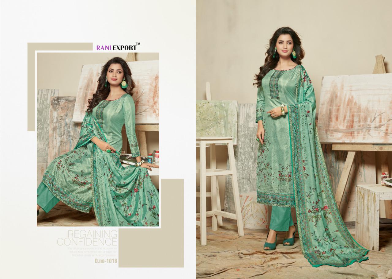 Rani Export Floranja Designer Dola Cotton Silk Exclusive Digital Printed Suits Wholesale Festive Collection