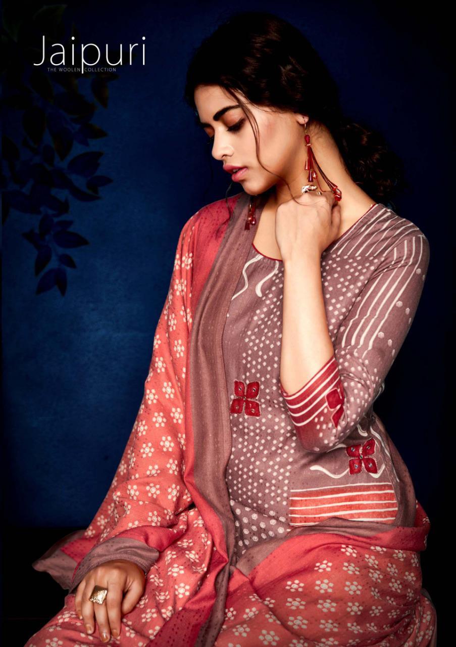 Sargam Prints Jaipuri Designer Hand Work With Pashmina Printed Winter Wear Suits In Wholesale Rate