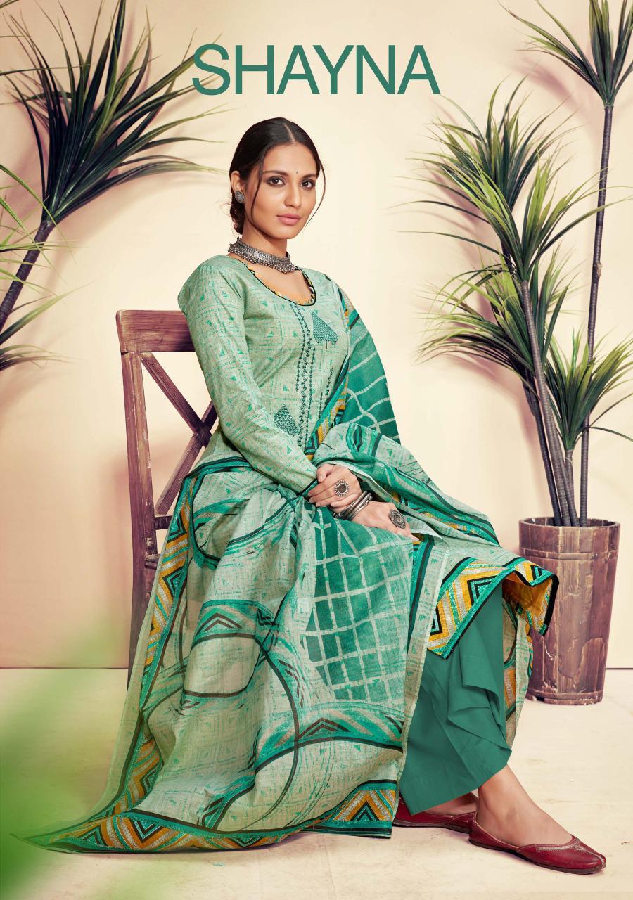 Sargam Prints Shayna Designer Cotton Printed Suit Wholesale