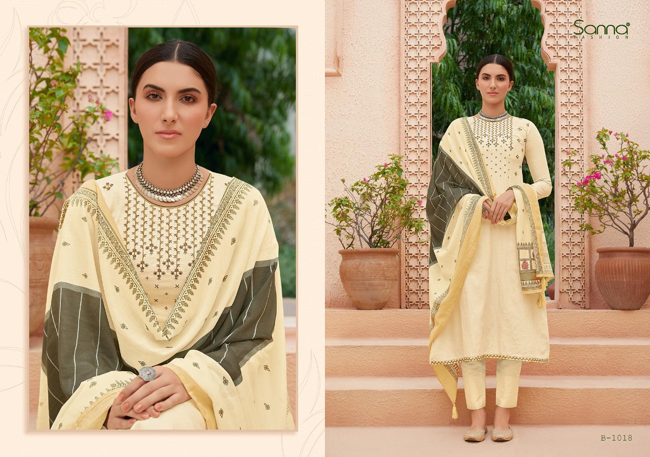 Sanna Benazir Designer Work With Jam Cotton Silk Digital Printed Suits In Best Wholesale Rate