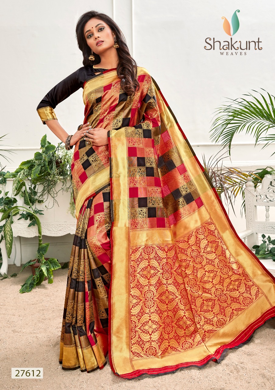 Shakunt Raagsutra Designer Art Silk Wedding Wear & Festival Wear Premium Quality Sarees In Best Wholesale Rate