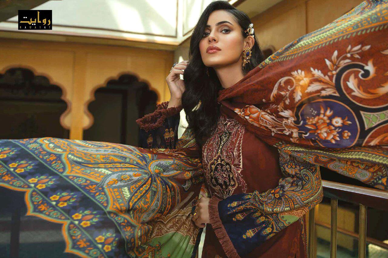 Rawayat Binaas Luxury Lawn Collection 2020 Digital Print Embroidery Suits Best Wholesale Rate