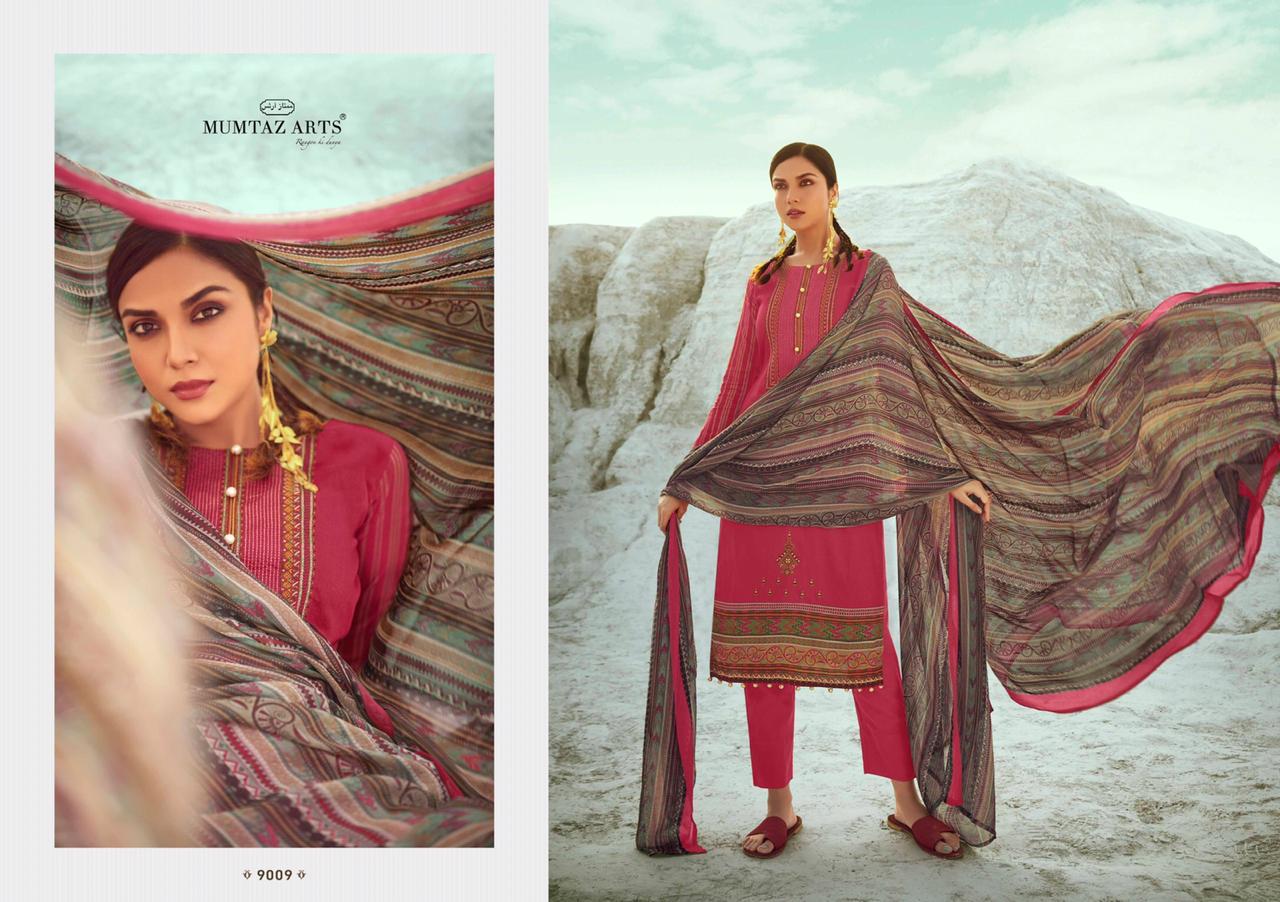 Mumtaz Arts Sajda Designer Jam Satin Digital Printed With Embroidery Work Suits In Best Wholesale Rate