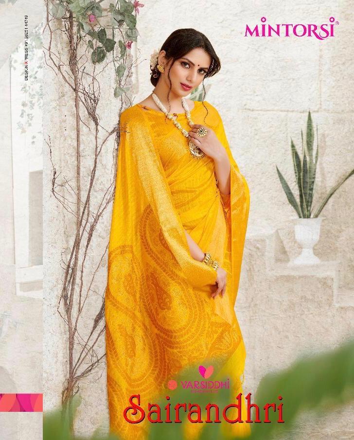 Mintorsi Sairandhri Designer Soft Silk Banarasi Pallu Sarees Wholesale