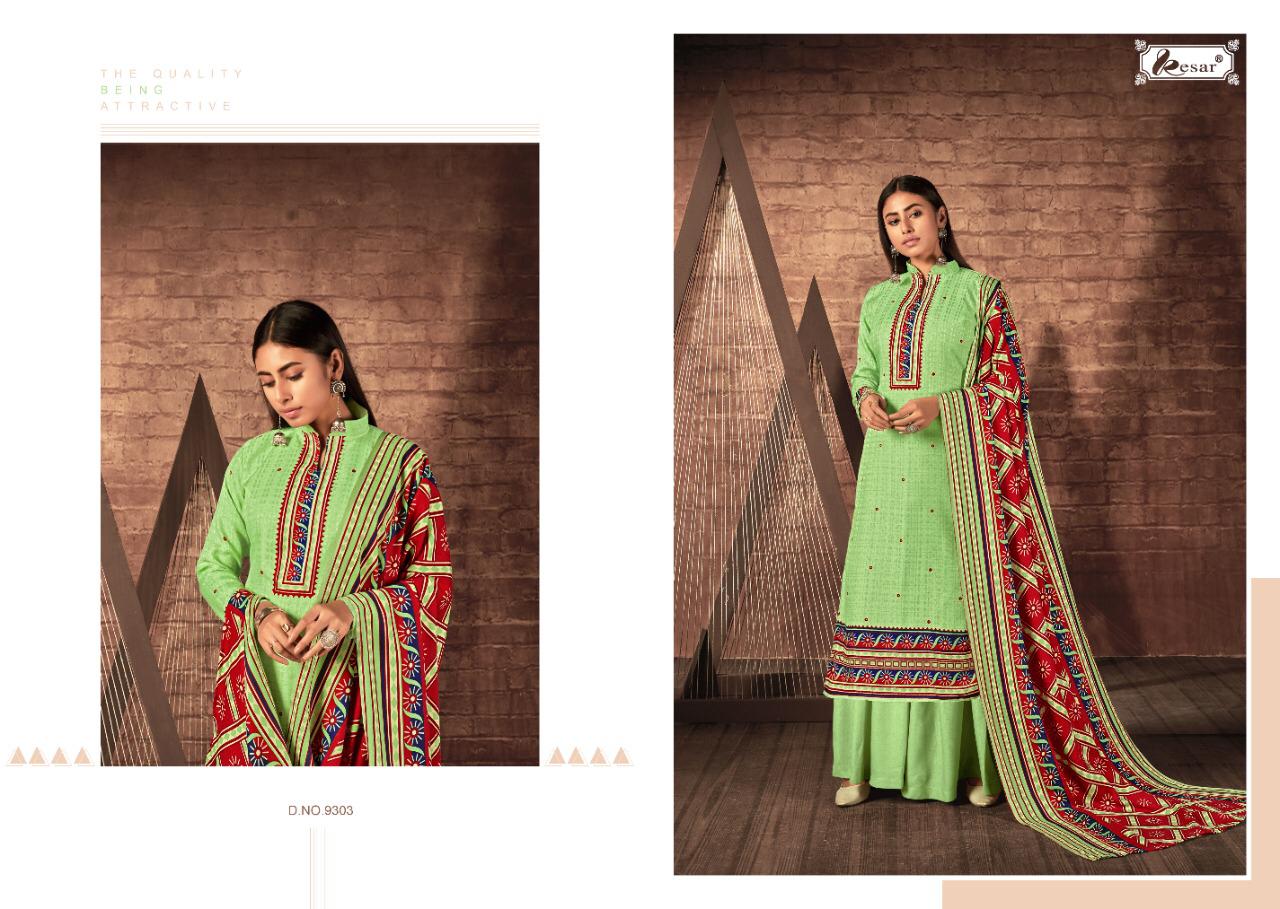 Kesar Aayat Designer Digital Printed Pashmina Winter Wear Suits Premium Quality Suits In Best Wholesale Rate