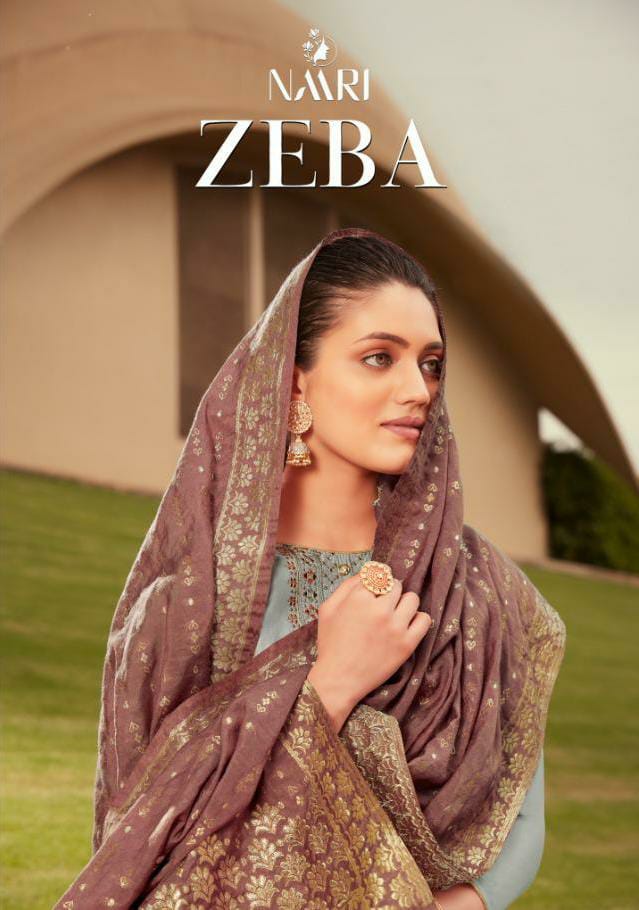 Naari By Rsf Zeba Designer Work With Chinon Silk Suits In Best Wholesale Rate