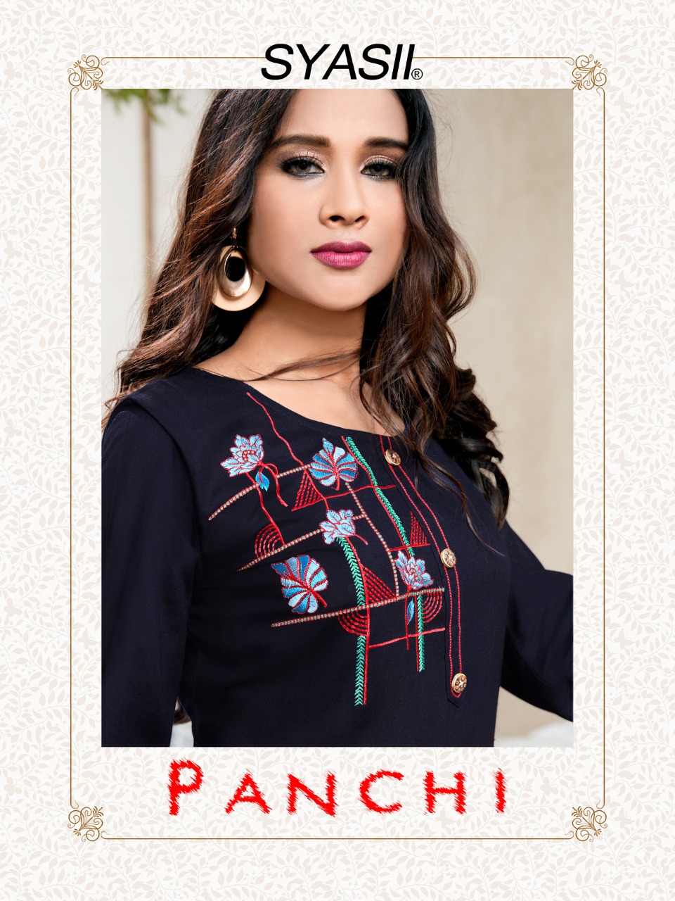 Syasii Panchi Designer Heavy Rayon Daily Wear Kurtis In Best Wholesale Rate