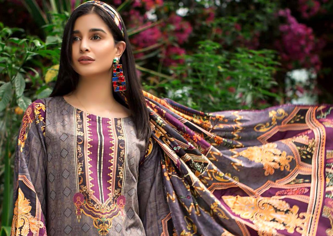 Bin Saeed Mahnoor Vol 2 Designer Lawn Cotton Pakistani Pattern Suits Wholesale