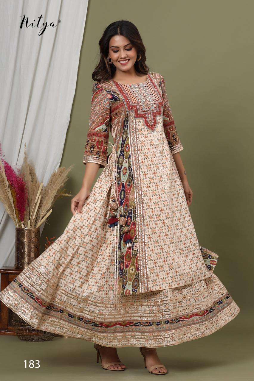 Yellow Lt Fabrics Nitya Vol15 Georgette Stitch Designer Kurti at Best  Price in New Delhi  Attri Retails Pvt Ltd