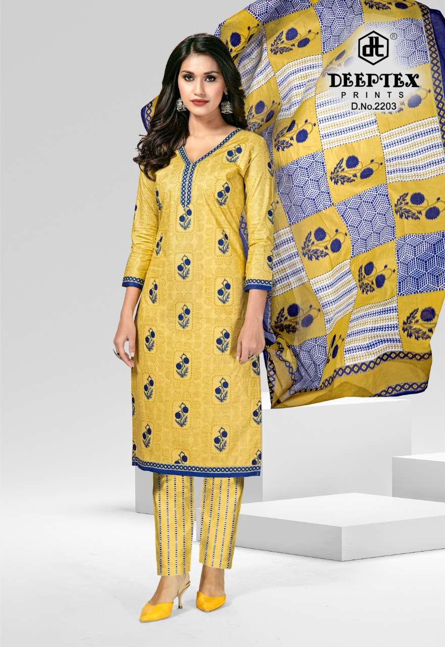 Deeptex  Chief Guest vol 21 Daily wear Cotton printed Suits in wholesale rate