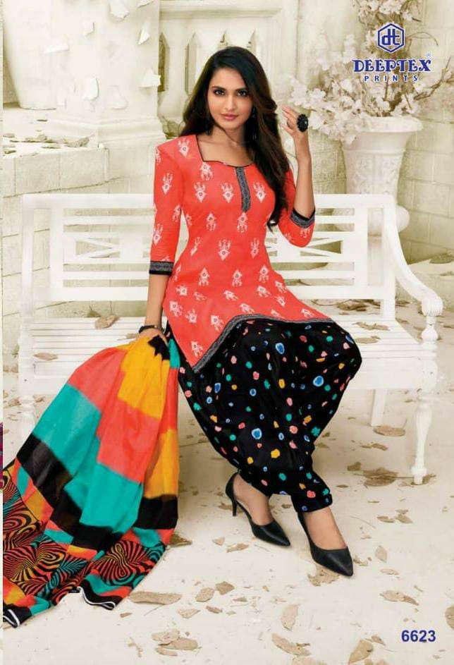 DEEPTEX MISS INDIA DESIGNER COTTON PRINTED DAILY WEAR SUITS IN WHOLESALE Y