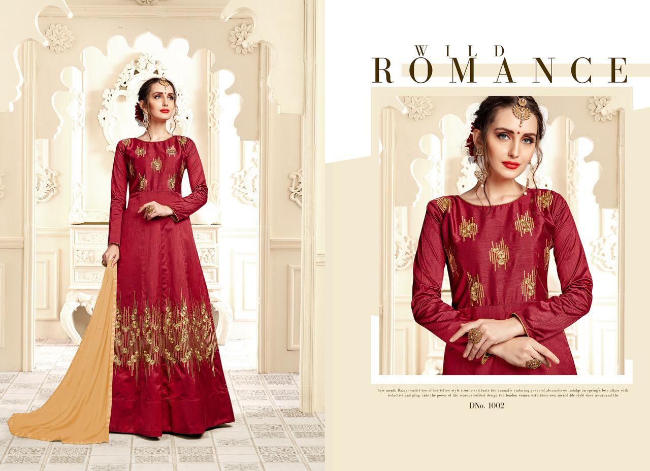 Readymade Gowns Trendz Vol 2 Designer Partywear Gowns Wholes