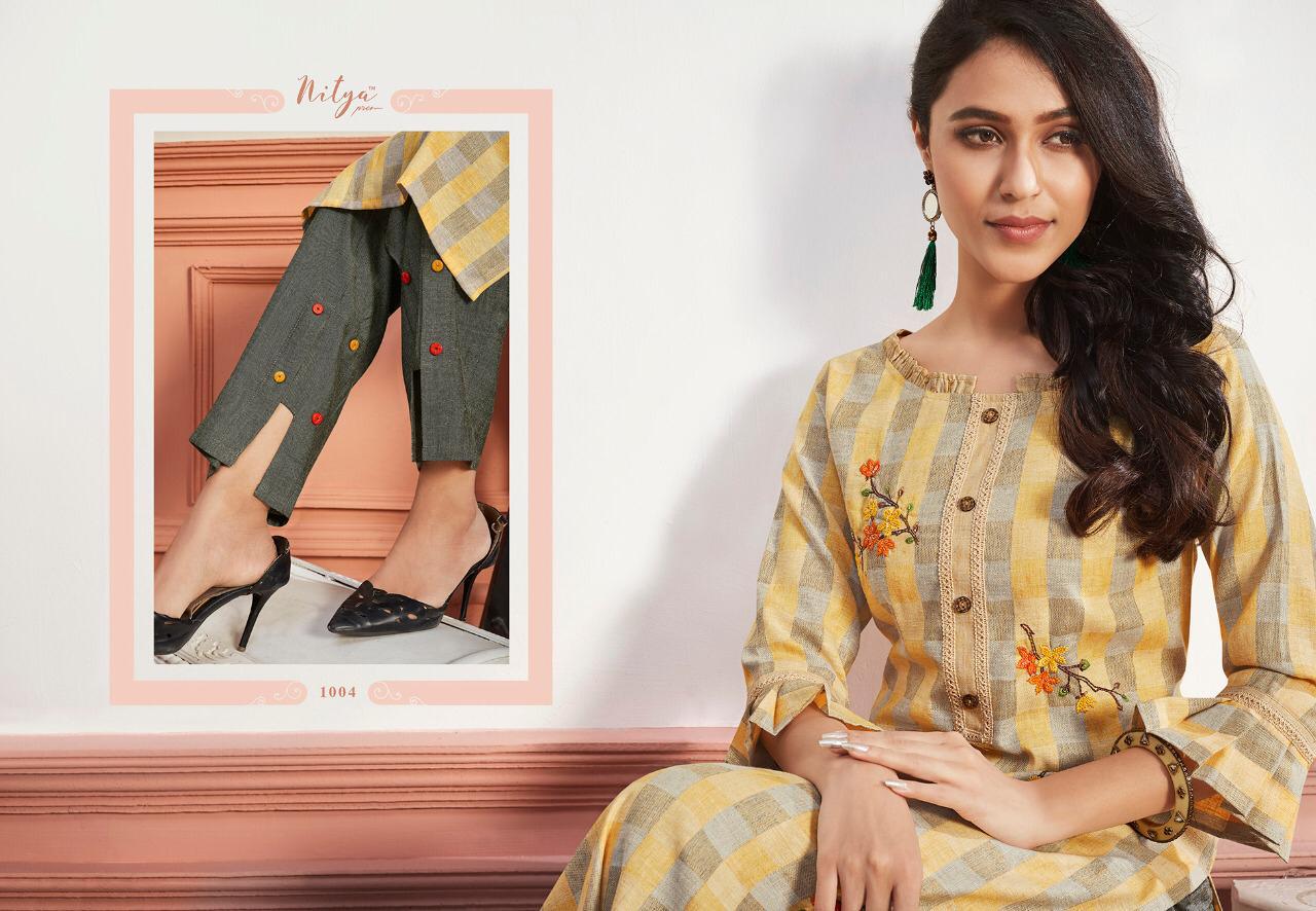 Lt Nitya Inaaya Vol 2 Fancy Cotton Fabric Designer Suit Wholesale