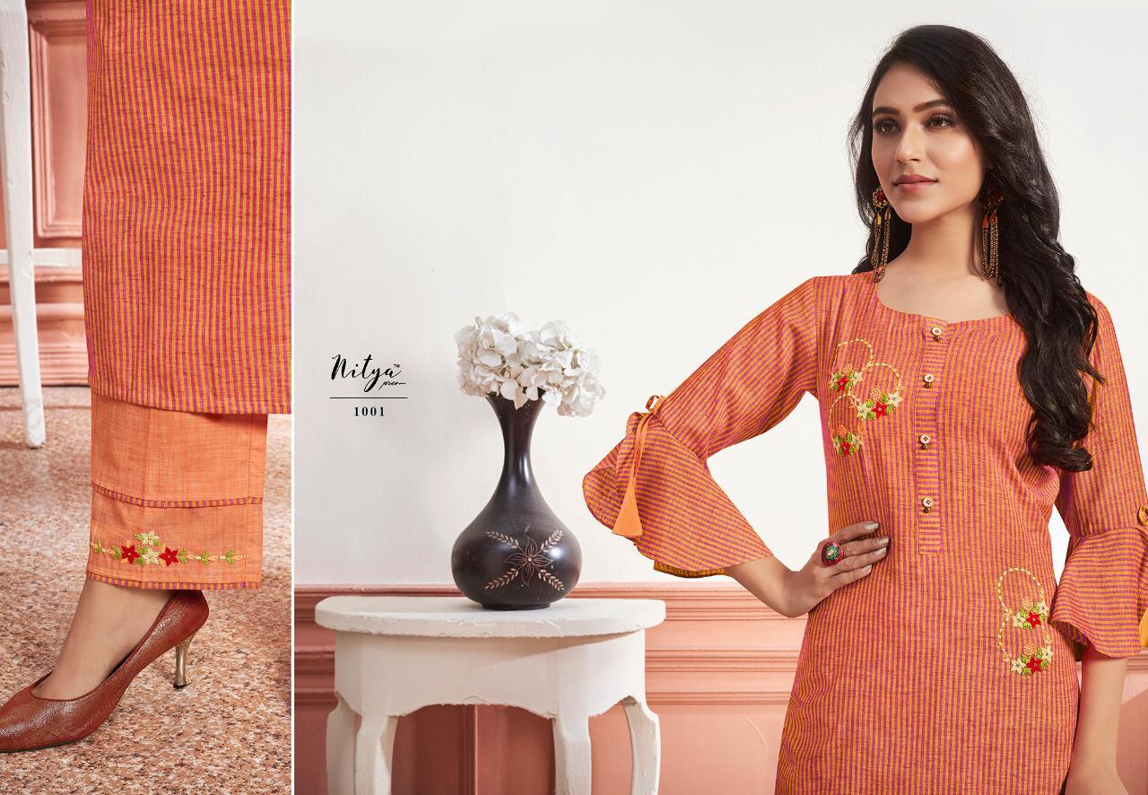 Lt Nitya Inaaya Vol 2 Fancy Cotton Fabric Designer Suit Wholesale