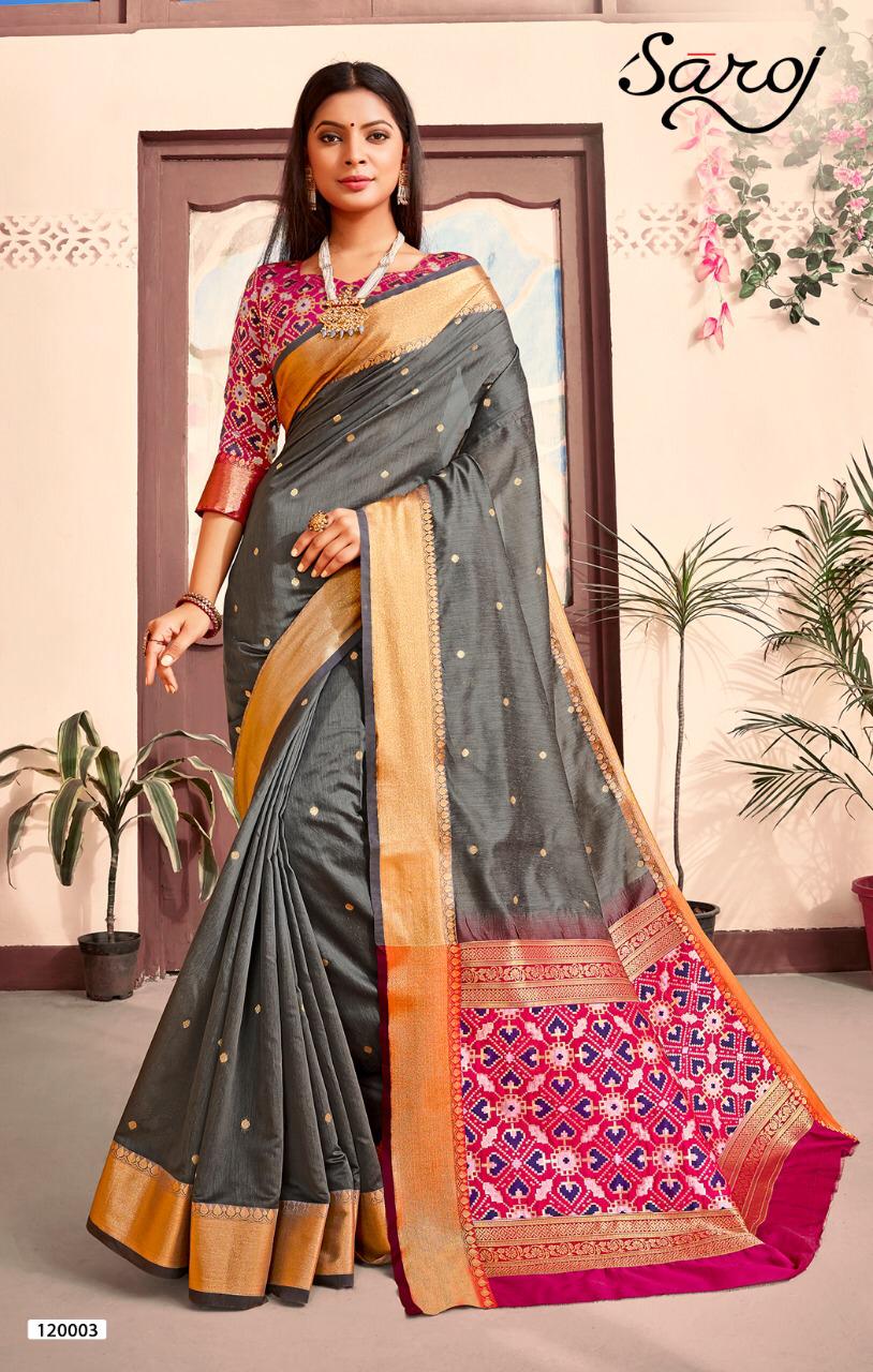 Saroj Saree Matka Silk Designer Patola Silk Wedding Wear Sarees In Best Wholesale Rate