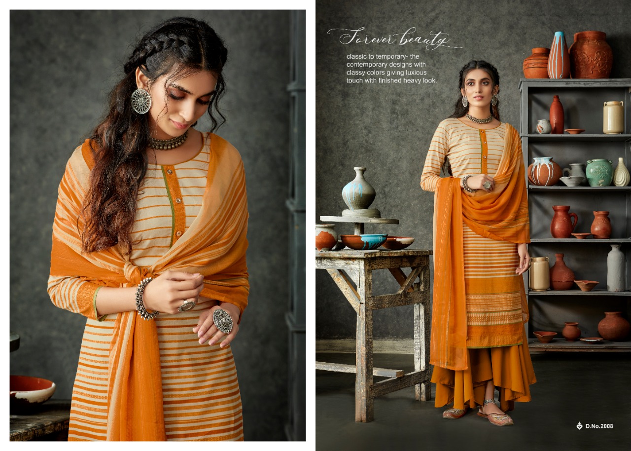 Radhika Azara Monsoon Collection Designer Prints Cotton Daily Wear Suits In Best Wholesale Rate