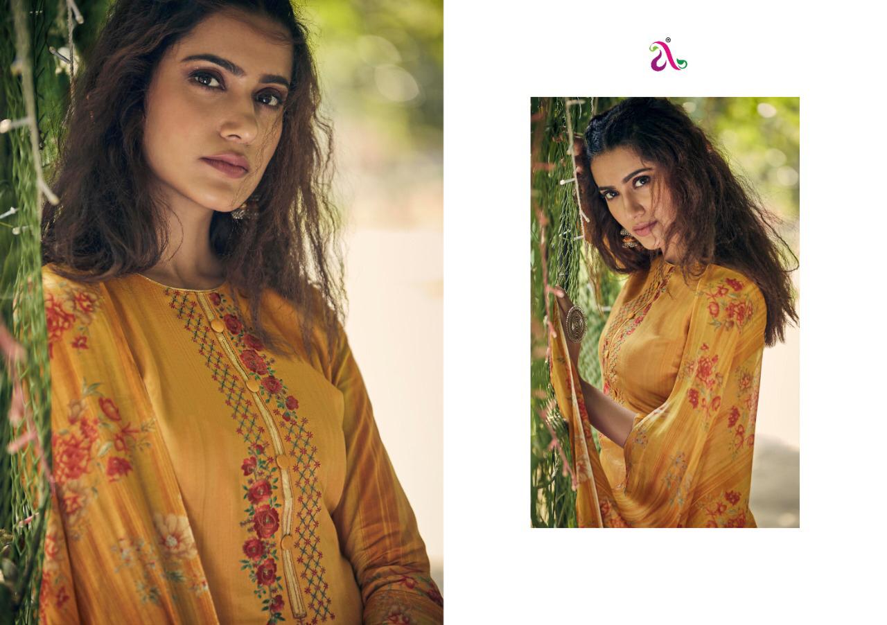 Angoor Plus Reyes Designer Pure Jam Silk With Heavy Self Embroidery Work Suits In Lowest Price Wholesale