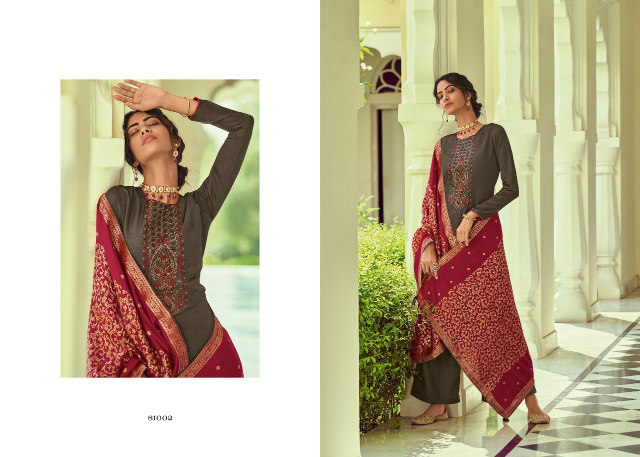 Deepsy Monalisa 2 Designer Nahya Silk With Self Embroidery Work Suits Wholesale