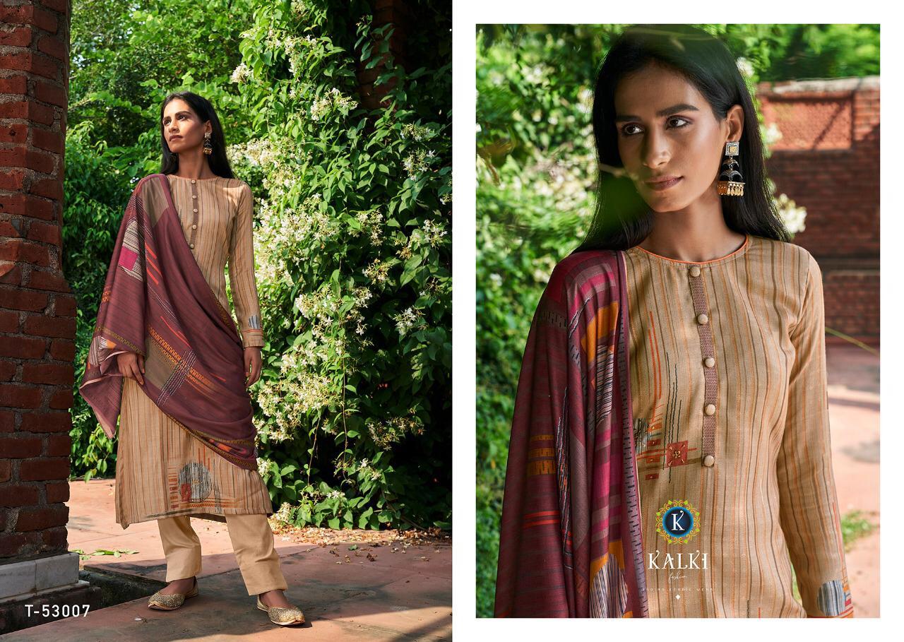 Kalki Taqdeer Designer Pashmina Digital Printed With Fancy Handwork And Gathwork Suits Wholesale