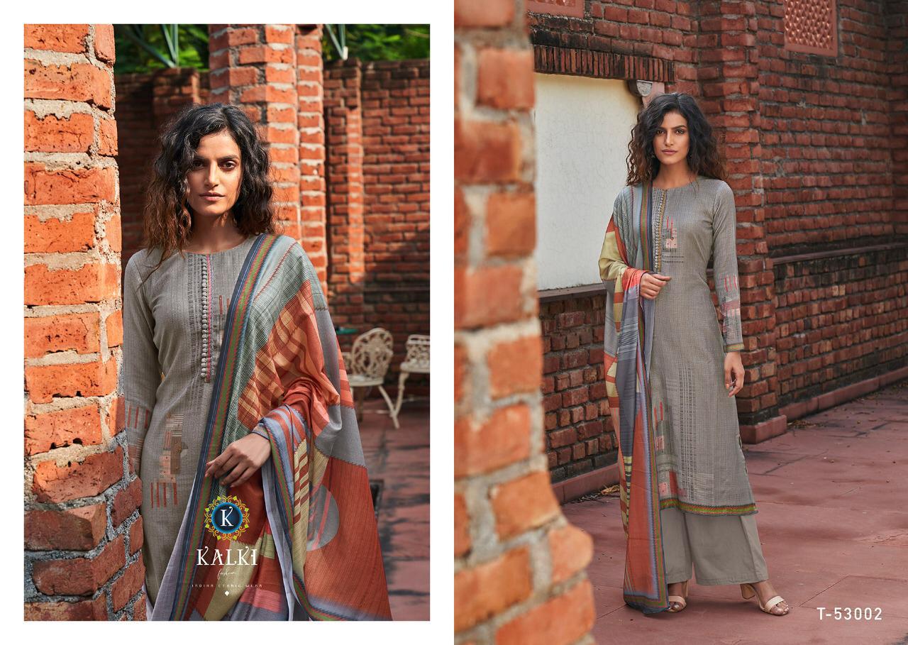 Kalki Taqdeer Designer Pashmina Digital Printed With Fancy Handwork And Gathwork Suits Wholesale