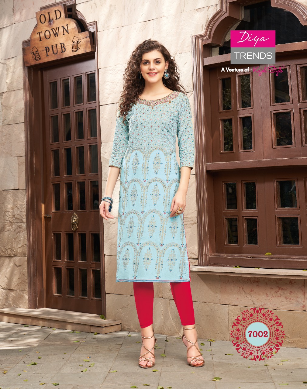 Diya Trends Bibas Vol 10 by Kajal Style Kurti with Palazzo Pant Wholesale  Catalog 14 Pcs  Suratfabriccom