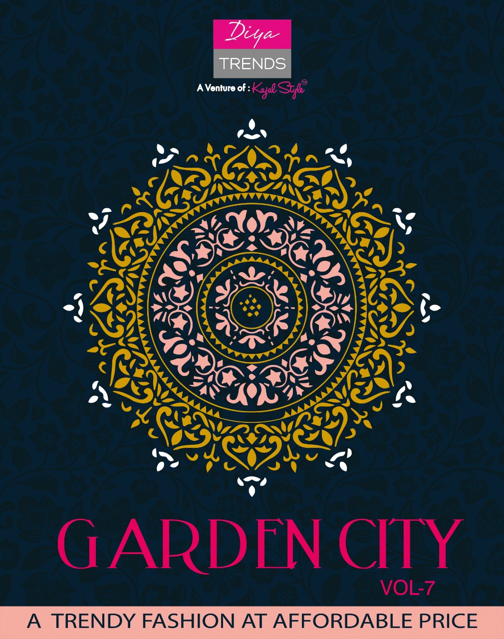 Diya Trendz Gardencity Vol 7 Designer Rayon Print With Embroidery Work Strength Kurtis Wholesale