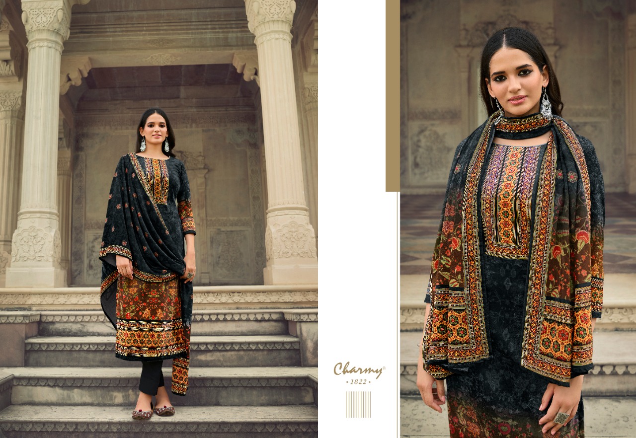 Meera Trendz Velvet 2 Designer Velvet Digital Printed Suits Wholesale