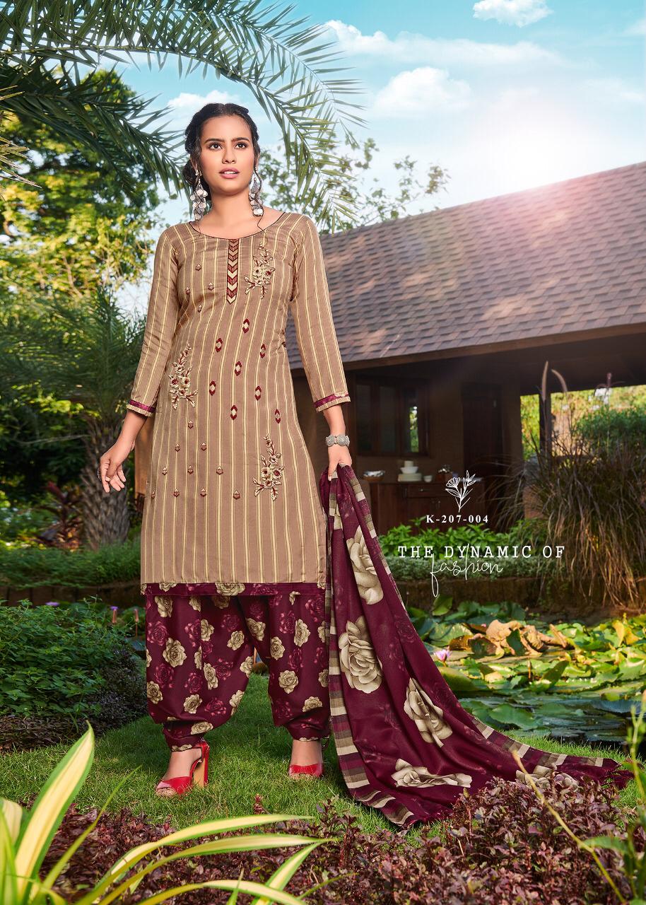Kay Vee Noor E Patiyala Designer Pure Pashmina Nagetive Print Suits Wholesale