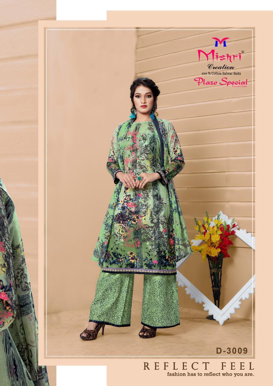 Mishri Creation Plazzo Special Vol 3 Designer Cotton Printed Karachi Style Suits Wholesale