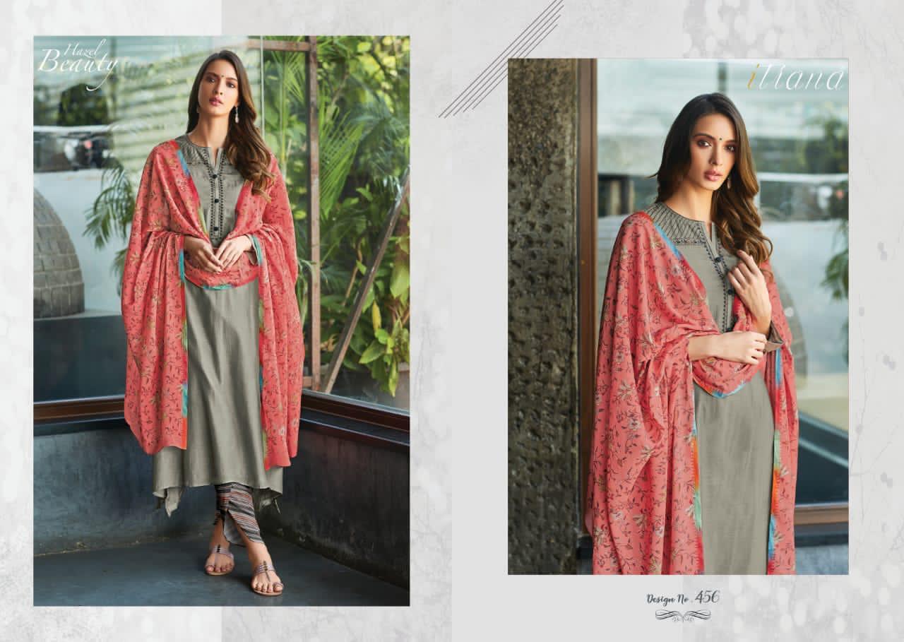 Itrana Hazel Beauty Designer Pashmina Print With Embroidery Work Winter Wear Suits Wholesale