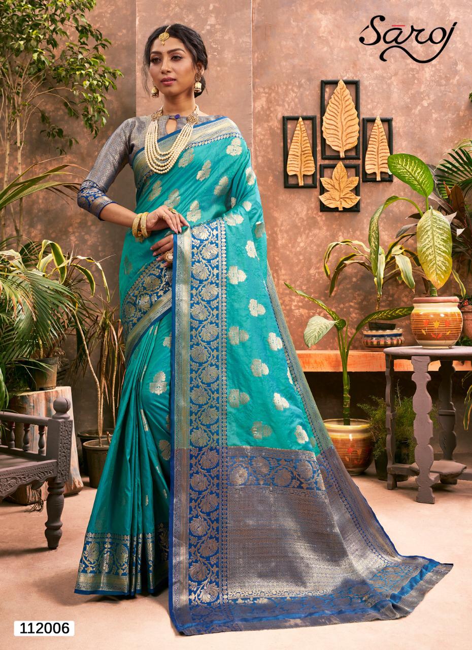 Saroj Sarees Chhabeeli Designer Dora Silk With Banarasi Border Festival And Wedding Wear Sarees In Best Wholesale Rate