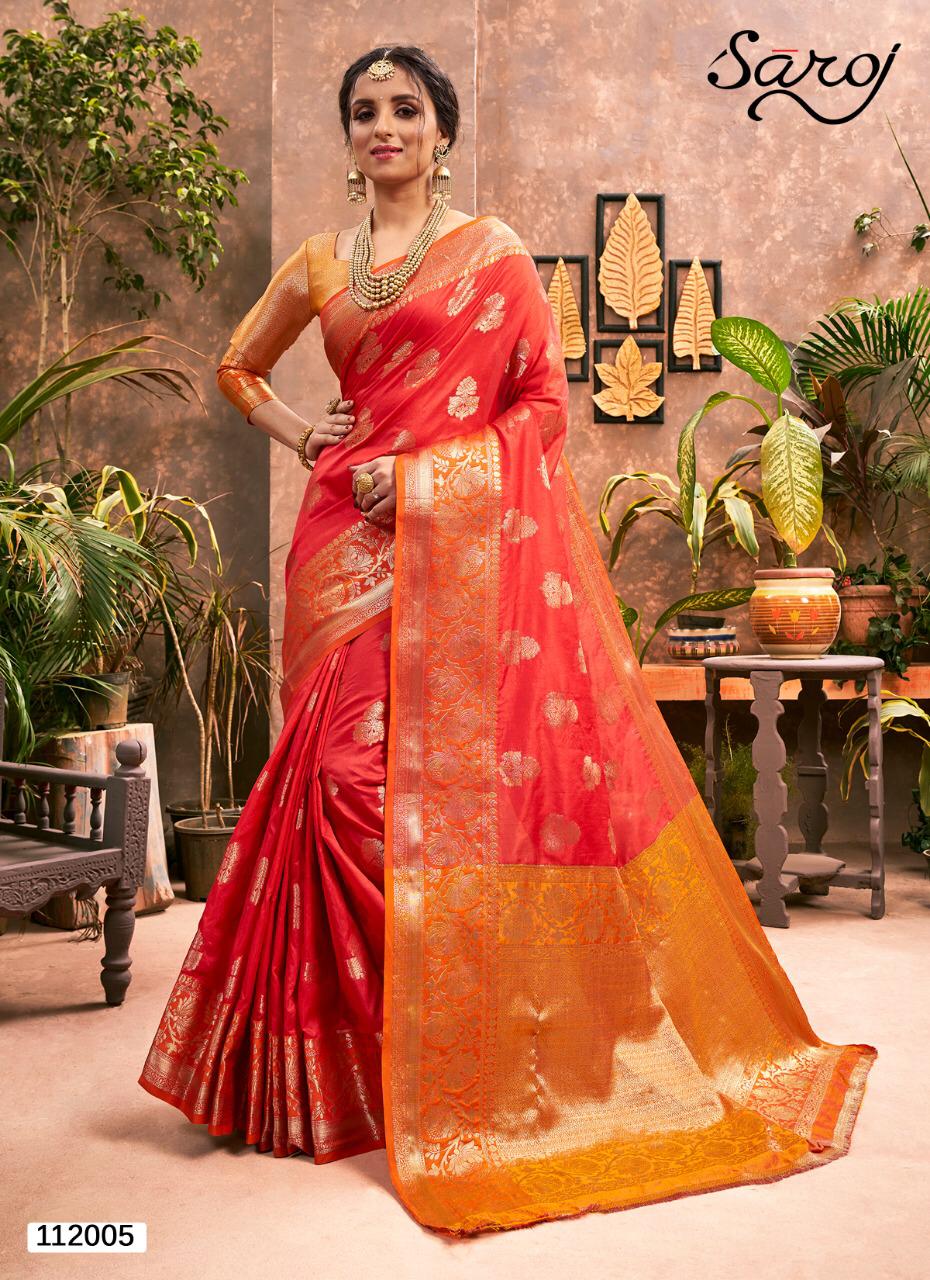Saroj Sarees Chhabeeli Designer Dora Silk With Banarasi Border Festival And Wedding Wear Sarees In Best Wholesale Rate