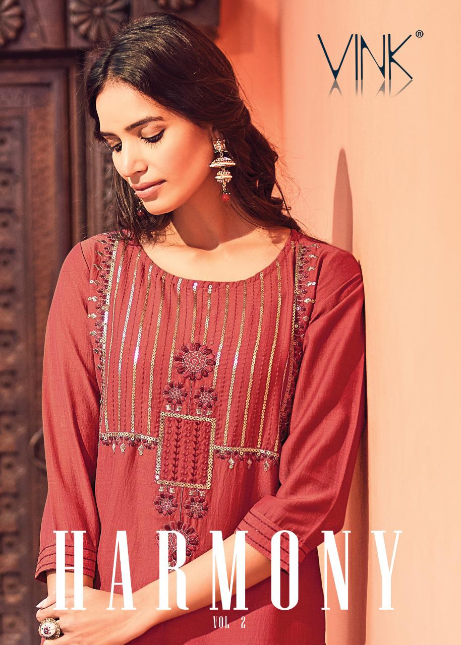 Vink Harmony 2 Embroided Designer Suits Wholesale