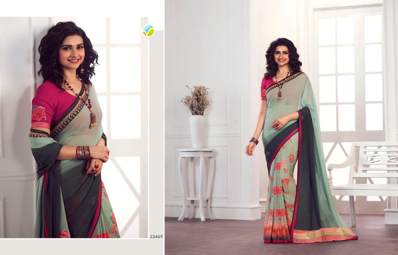 Vinay Starwalk Vol 62 Georgette With Diamond Work Party Wear Saree Wholesale Available At Best Rates