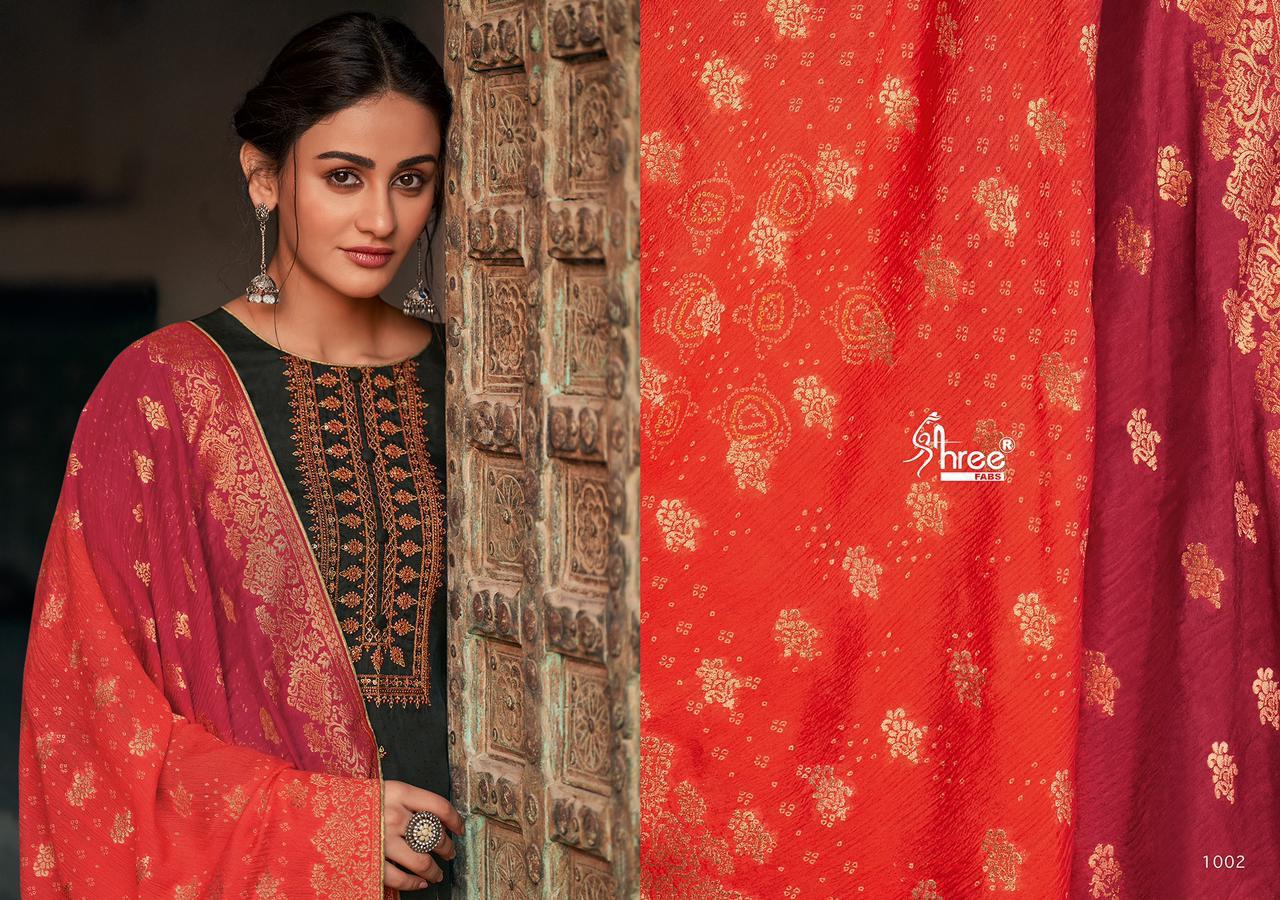 Shree Fab Diyah Vol 2 Tussar Silk Butti With Embrodery Designer Party Wear Suits Wholesale Available At Best Rates