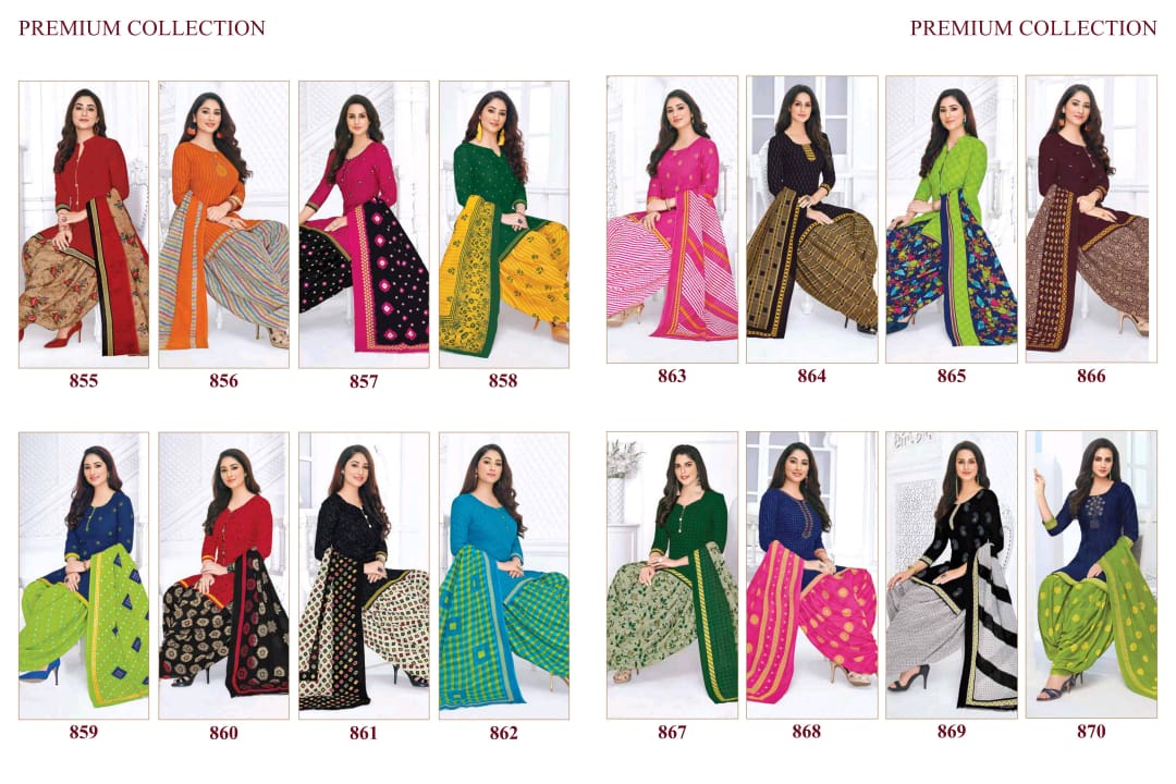 Pranjul Priyanka Patiyala Special Vol 8 Designer Cotton Printed Suits Wholesale