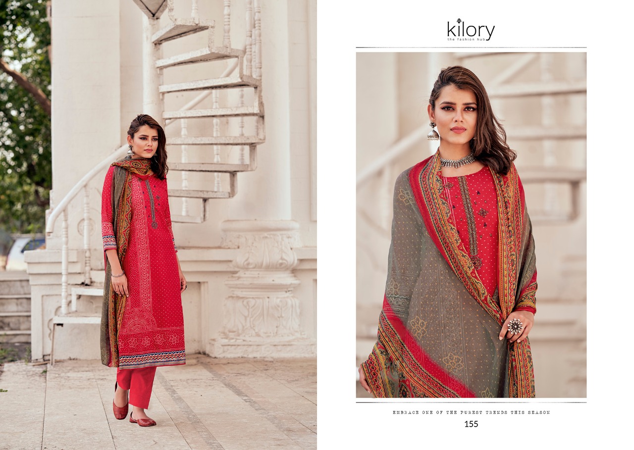 Kilory Rohira Designer Cambric Digital Print With Embroidery Work Suits Wholesale