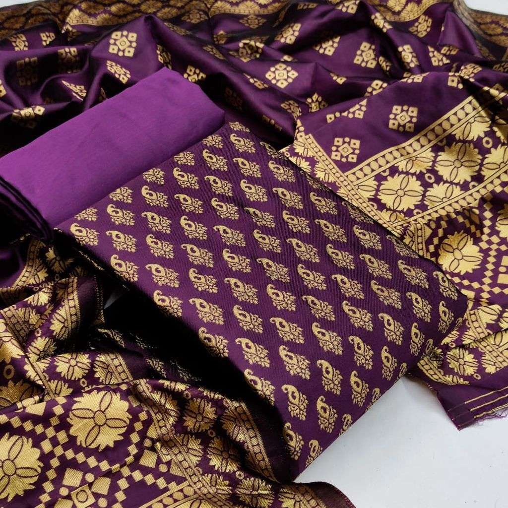 Designer Banarasi Silk Suits in wholesale Rate 